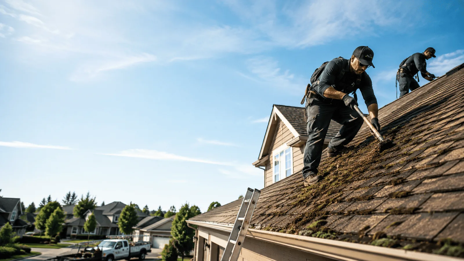 Roof Moss Removal in Levasy, MO near me